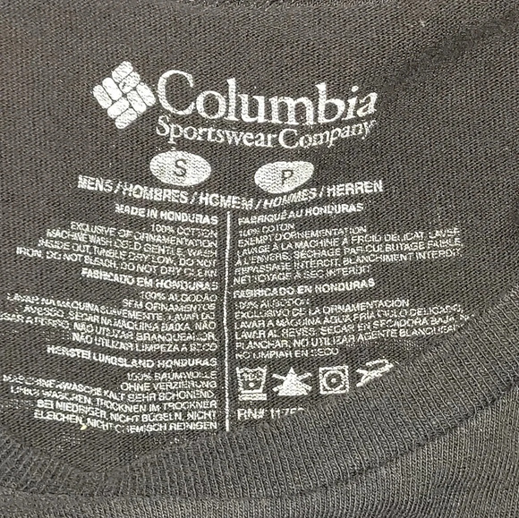 **4/$20 TEES**Columbia Sportswear Tee men's small hiking mountain view LOT F4 - Picture 6 of 6